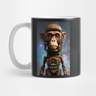 Galactic Guardian | The Cyperpunk Ape Warrior Mug